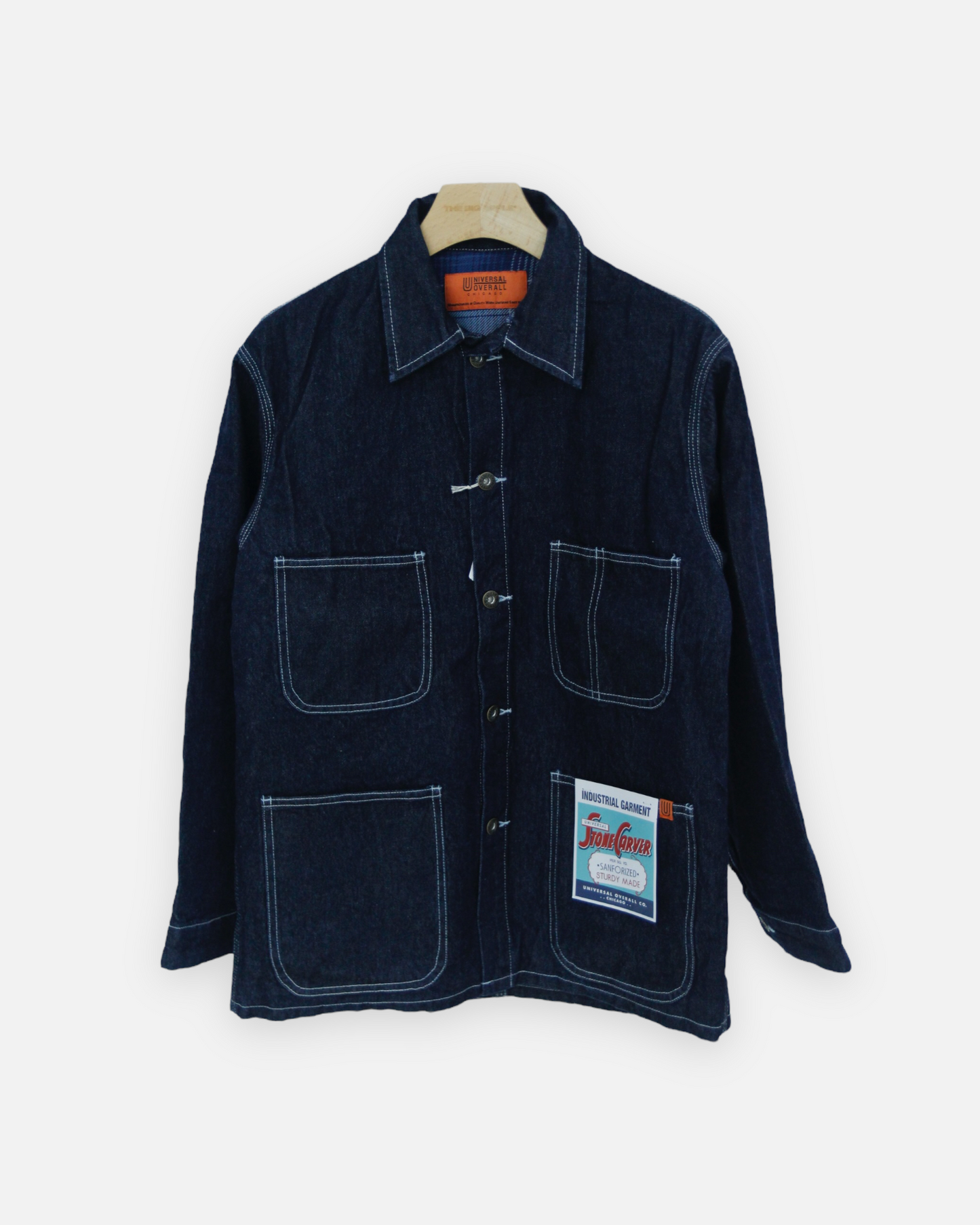 UNIVERSAL OVERALL COVERALL 12OZ DENIM (INDIGO)