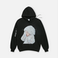 ADLV BABY FACE HOODIE BLACK SNOW (BLACK)