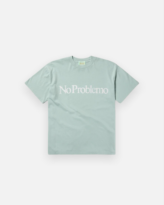 CRYSTAL NO PROBLEMO TEE (PALE MINT)