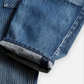 FDMTL PATCHWORK PANTS 3YR WASH (INDIGO)