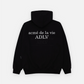 ADLV BABY FACE HOODIE BLACK LIP STICK (BLACK)