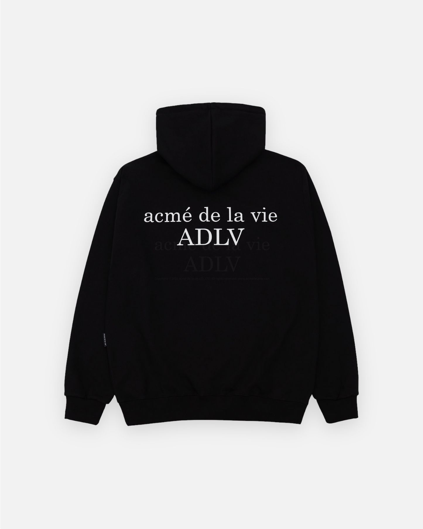 ADLV BABY FACE HOODIE BLACK LIP STICK (BLACK)