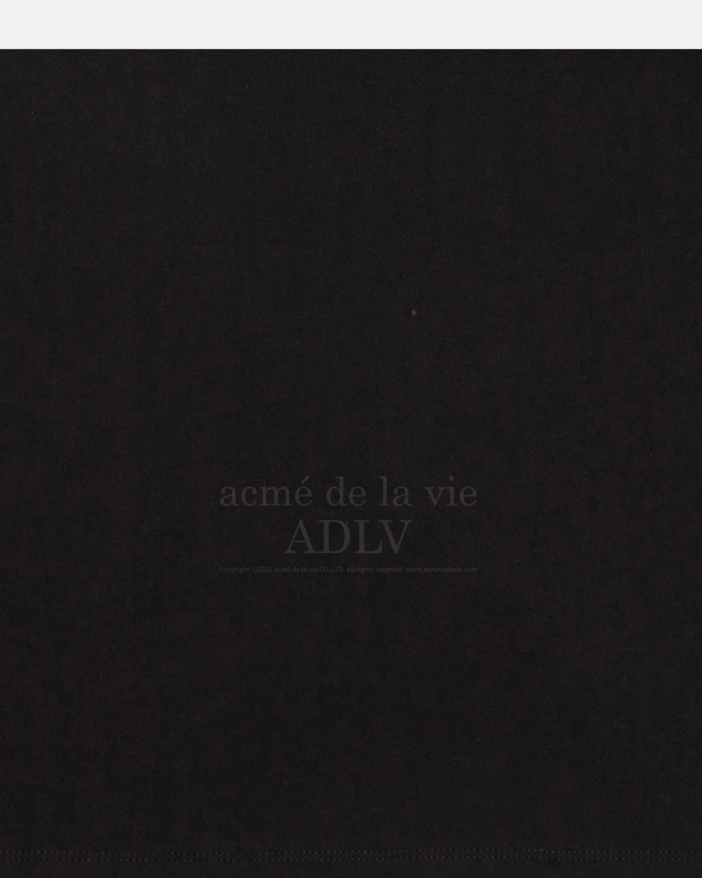 ADLV BABY FACE SHORT SLEEVE T-SHIRT BLACK CANDY (BLACK)