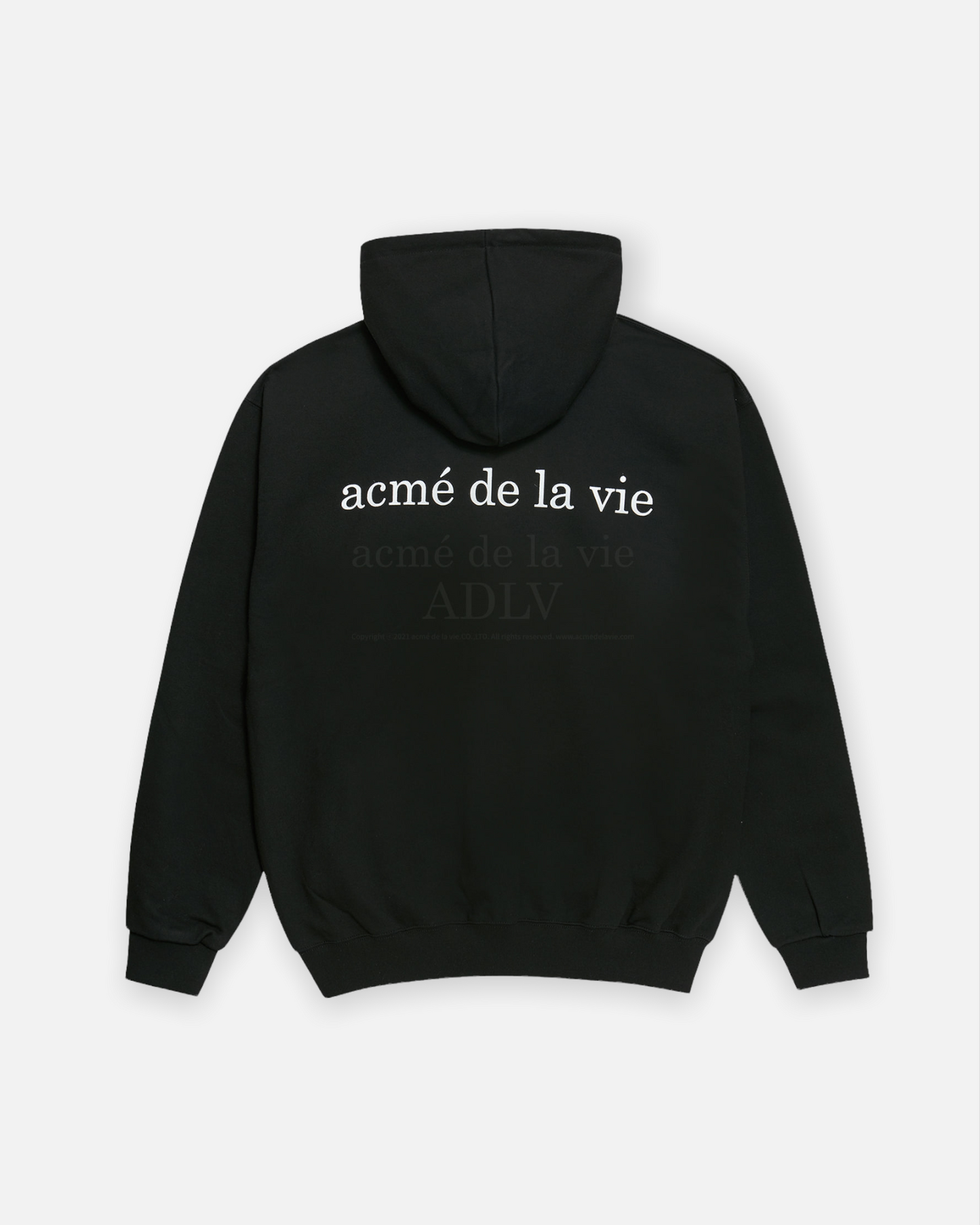 ADLV BABY FACE HOODIE BLACK SNOW (BLACK)