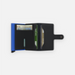 MINIWALLET (MATTE BLACK BLUE)