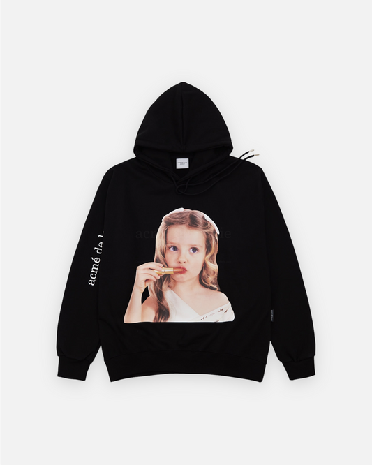 ADLV BABY FACE HOODIE BLACK LIP STICK (BLACK)