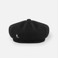 WOOL JAX BERET (BLACK)