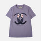 TRIBUTE TO KARL LAGERFELD BASIC TEE FLUORESCENT SERIES (GREY)
