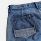 FDMTL PATCHWORK PANTS 3YR WASH (INDIGO)