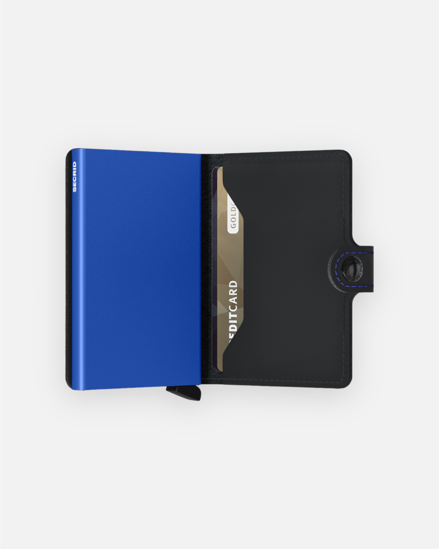 MINIWALLET (MATTE BLACK BLUE)