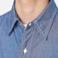 NANAMICA REGULAR COLLAR WIND SHIRT (INDIGO)