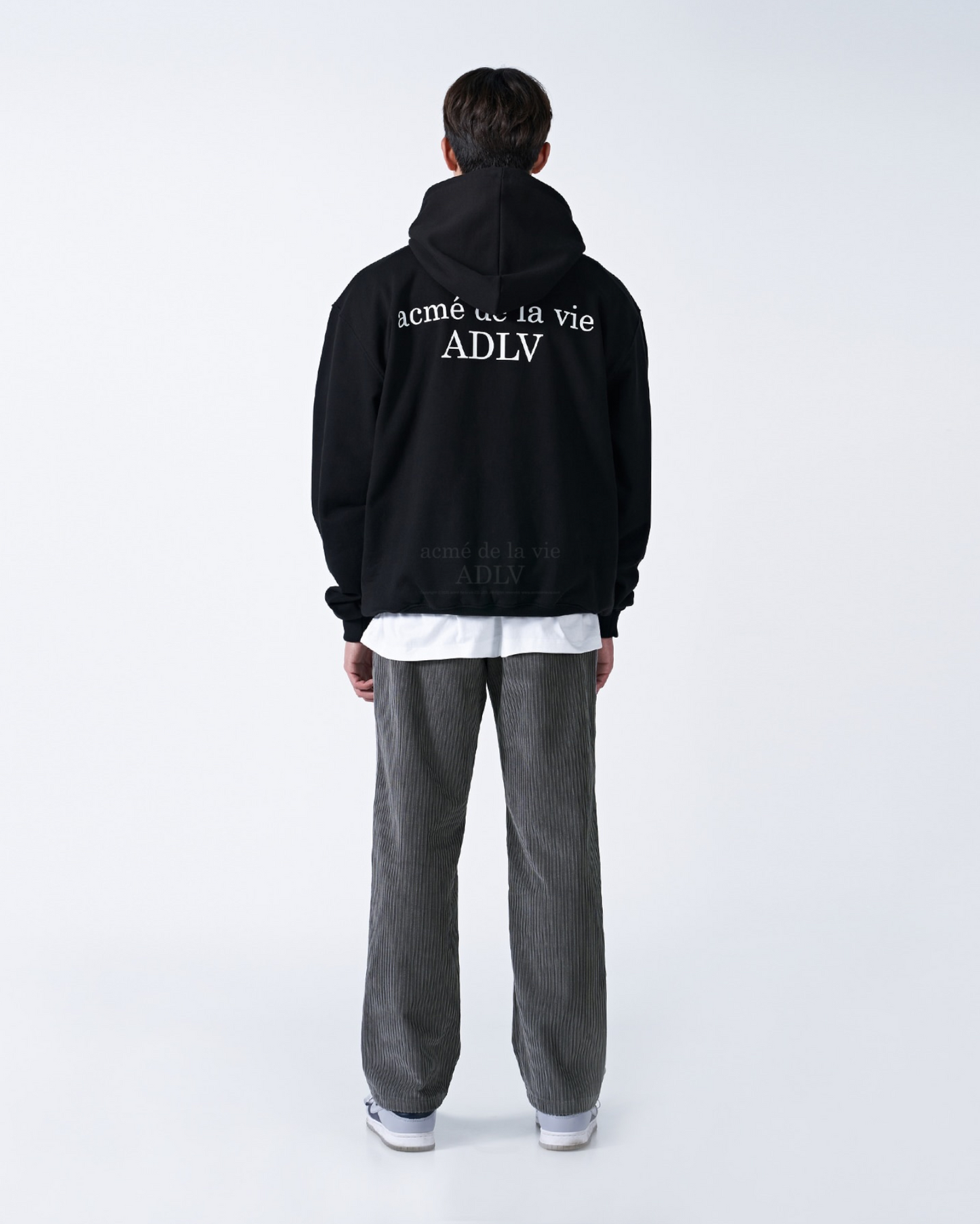 ADLV BABY FACE HOODIE BLACK BUBBLE (BLACK)