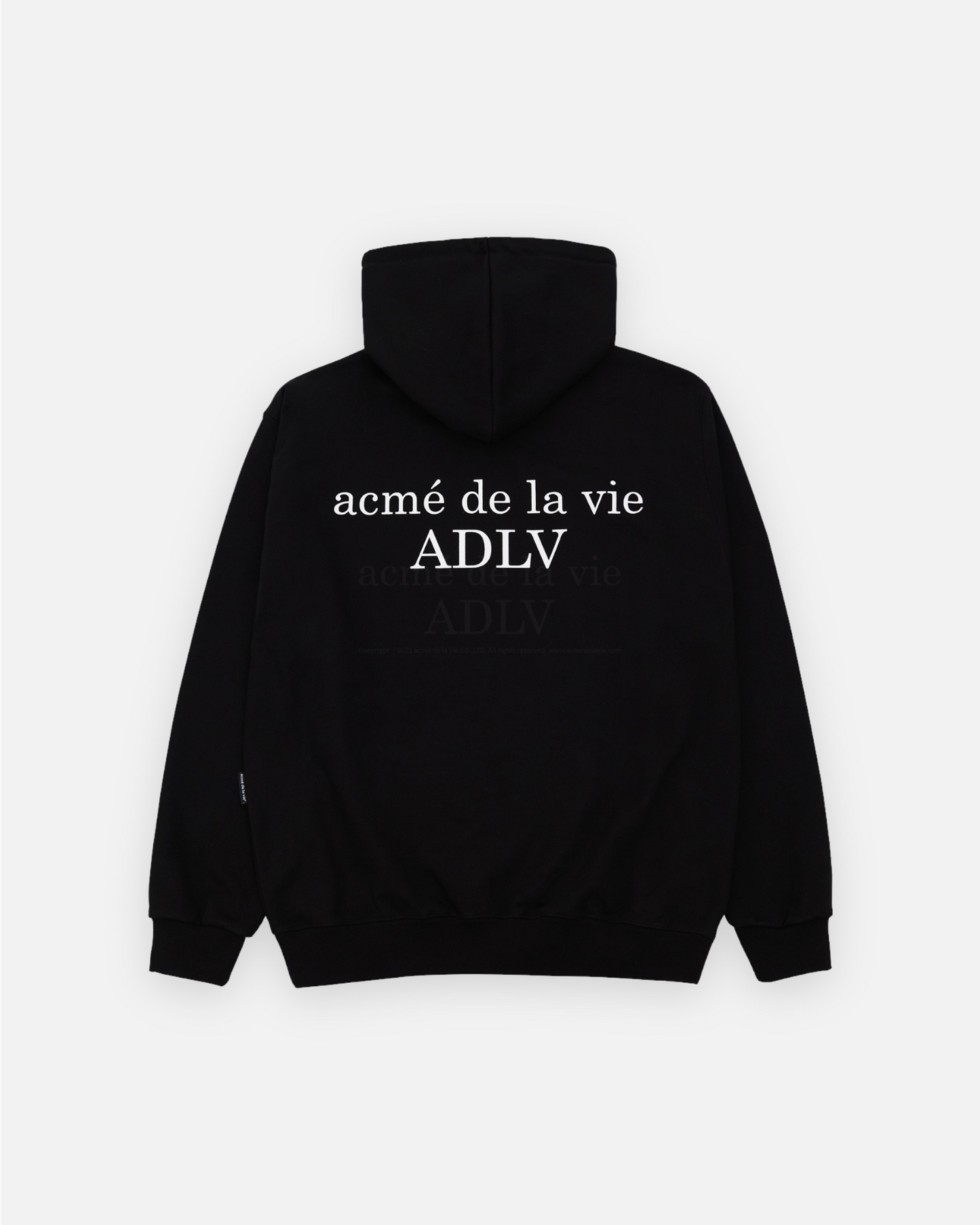 ADLV BABY FACE HOODIE BLACK BUBBLE (BLACK)