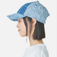 DENIM MASHUP BASEBALL (MEDIUM BLUE)