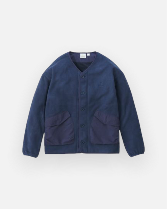 GRAMICCI FLEECE CARDIGAN (NAVY)