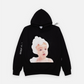 ADLV BABY FACE HOODIE BLACK BUBBLE (BLACK)