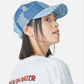 DENIM MASHUP BASEBALL (MEDIUM BLUE)
