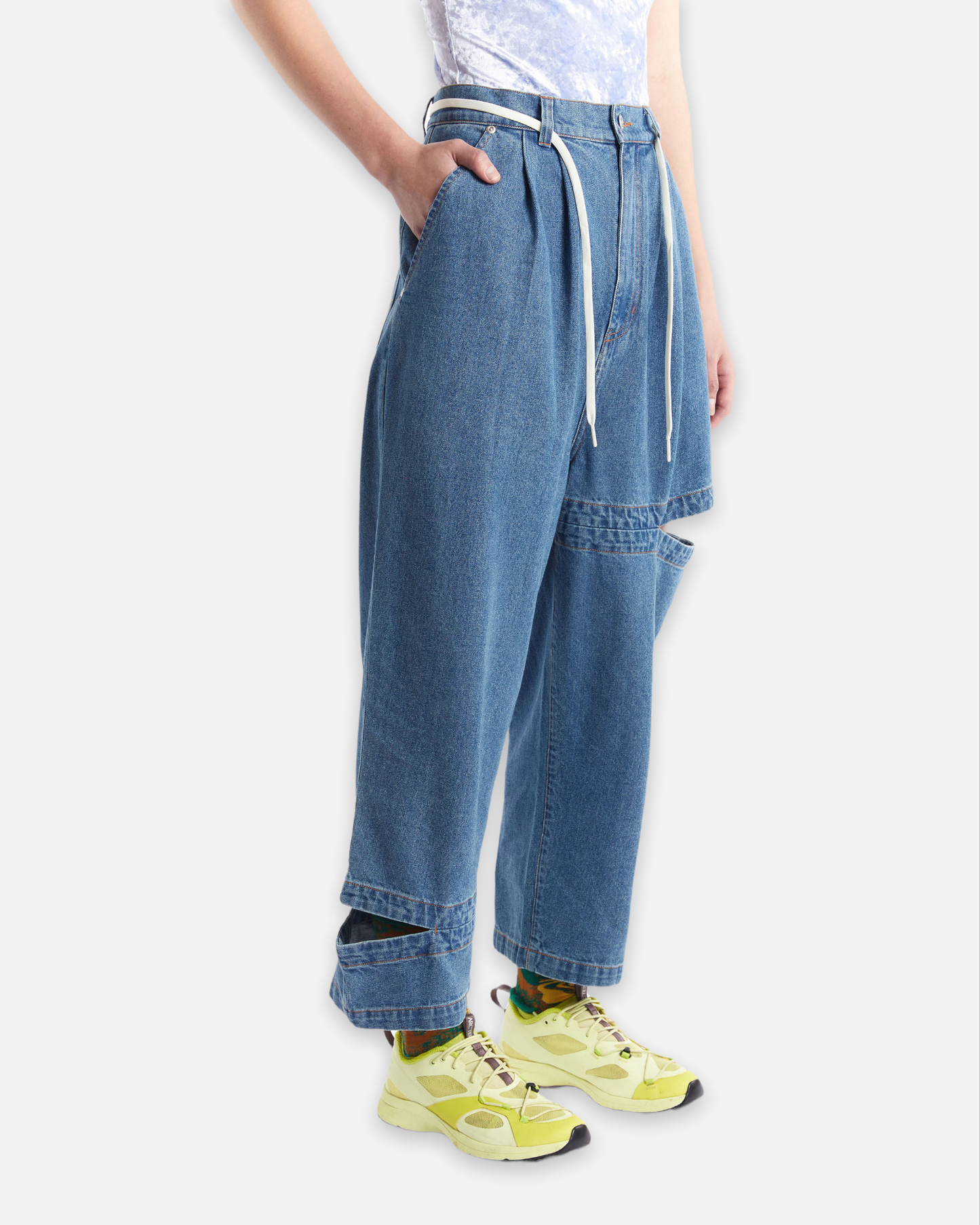 PAM BRI BRI JEANS - POETE (LIGHT BLEACH GOLD)