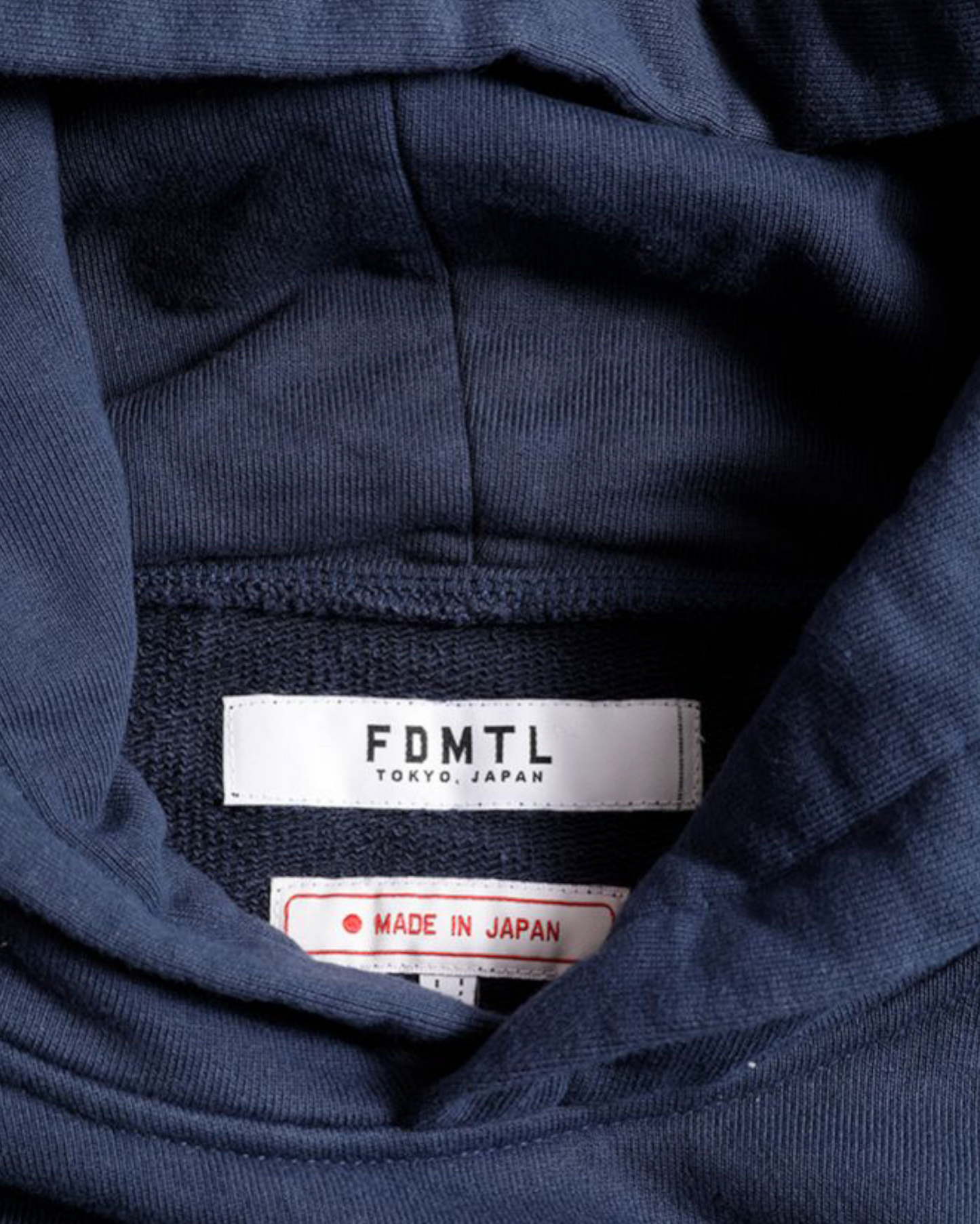 FDMTL BORO PATCHWORK HOODIE (NAVY)