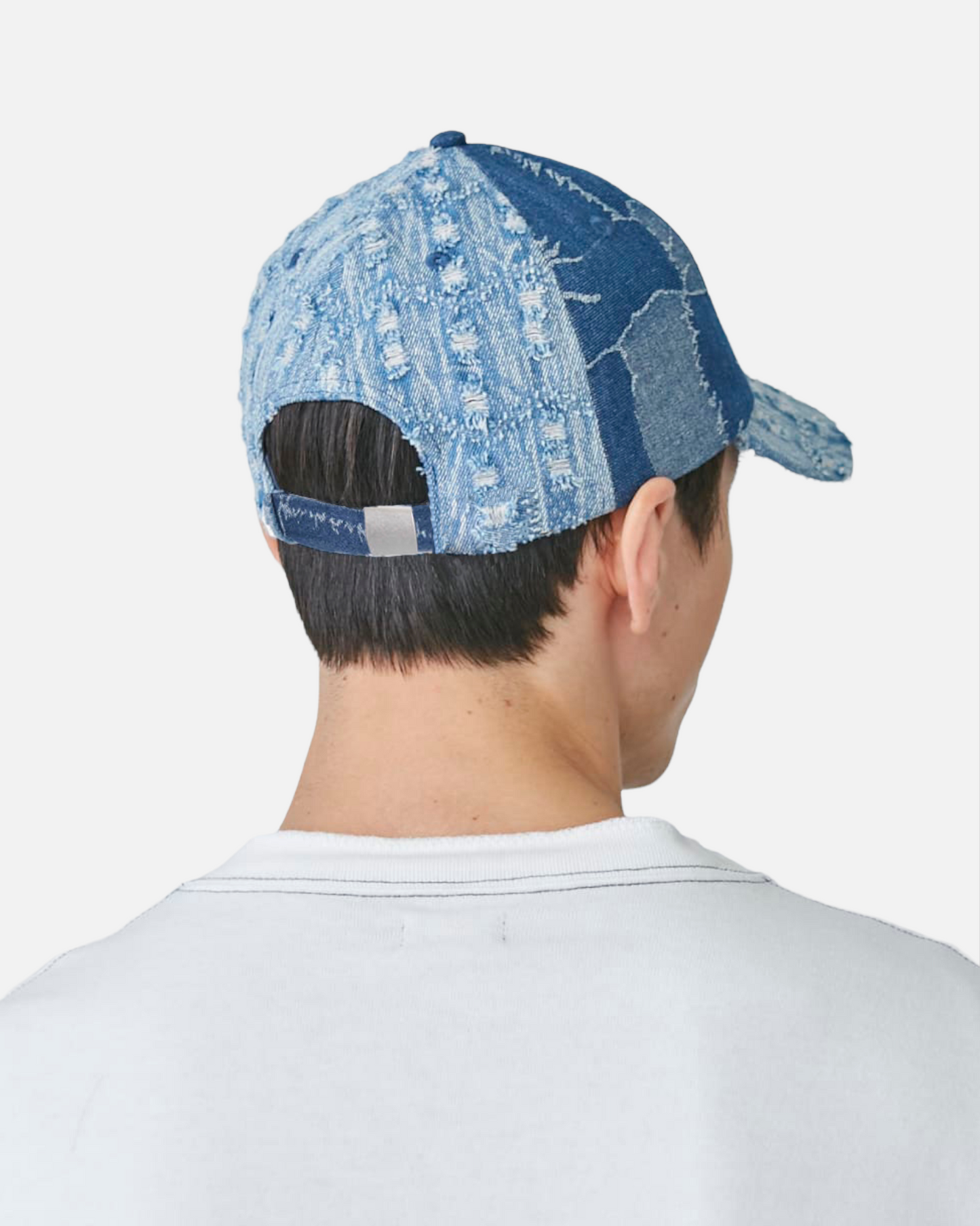 DENIM MASHUP BASEBALL (MEDIUM BLUE)
