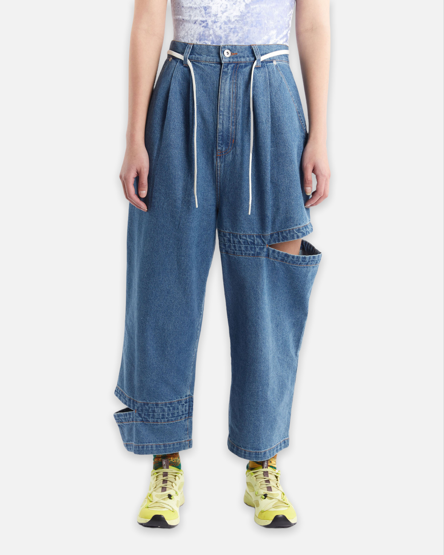 PAM BRI BRI JEANS - POETE (LIGHT BLEACH GOLD)