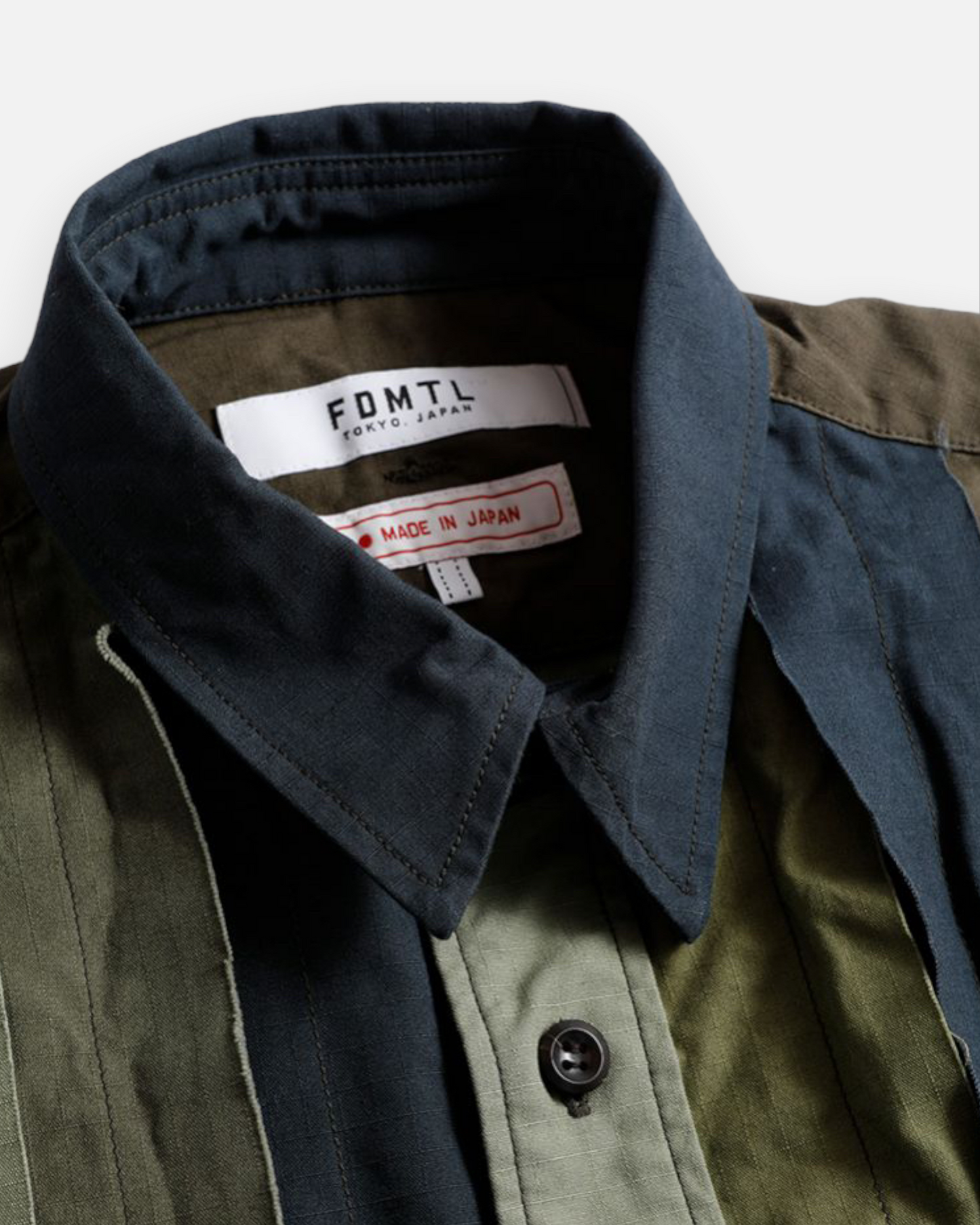FDMTL OBI-STRIP SHIRT RINSE (KHAKI)