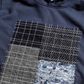 FDMTL BORO PATCHWORK HOODIE (NAVY)