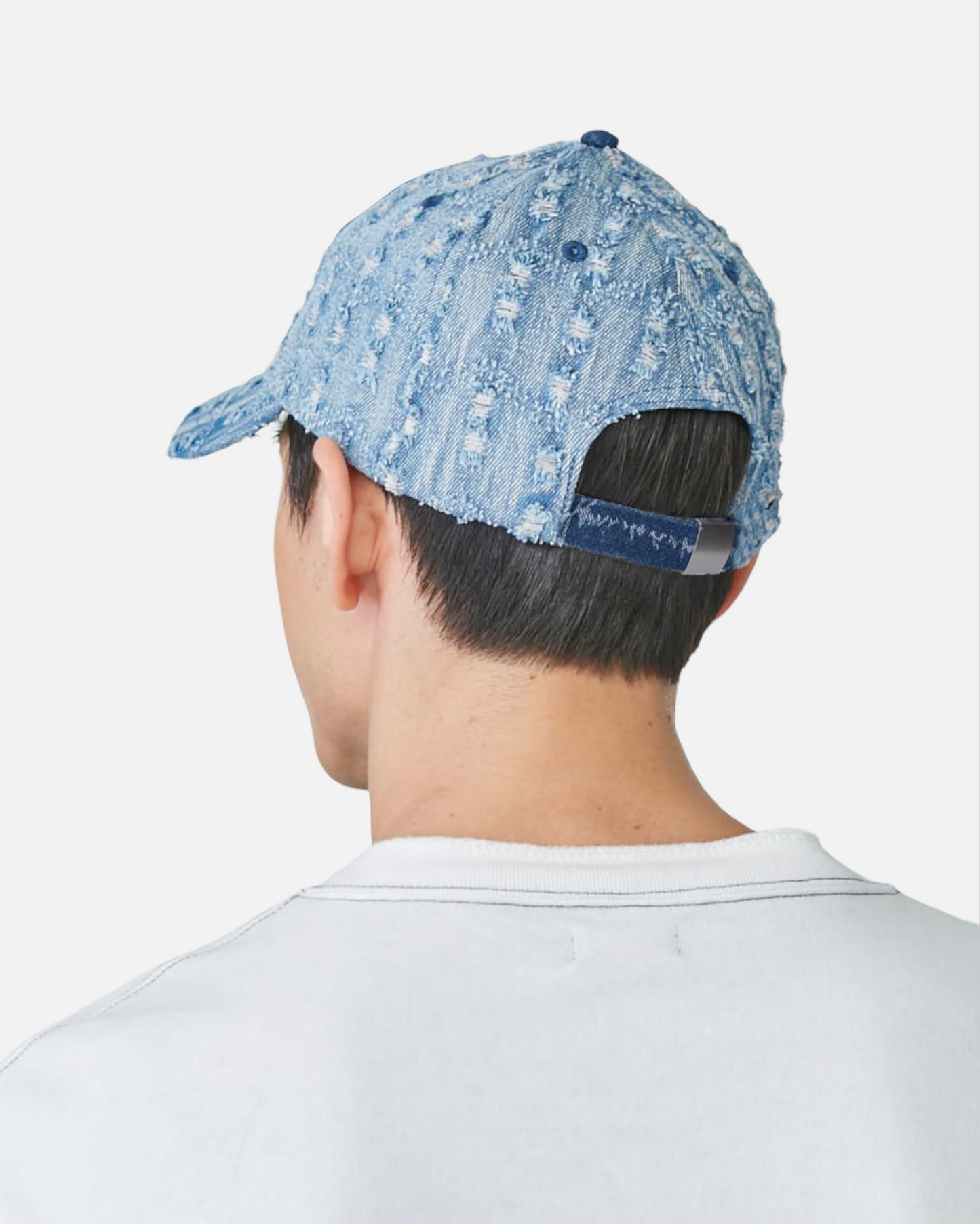 DENIM MASHUP BASEBALL (MEDIUM BLUE)