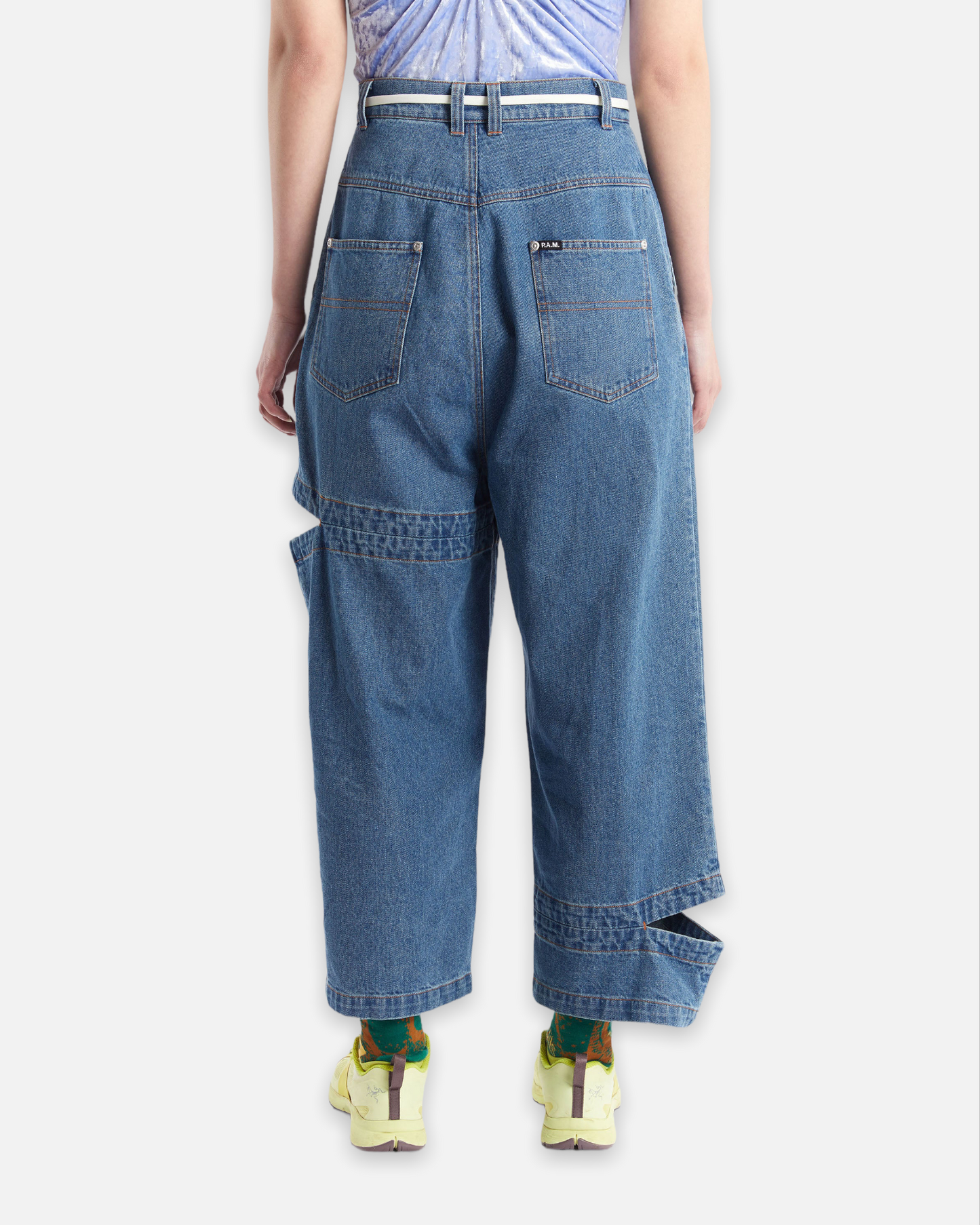 PAM BRI BRI JEANS - POETE (LIGHT BLEACH GOLD)