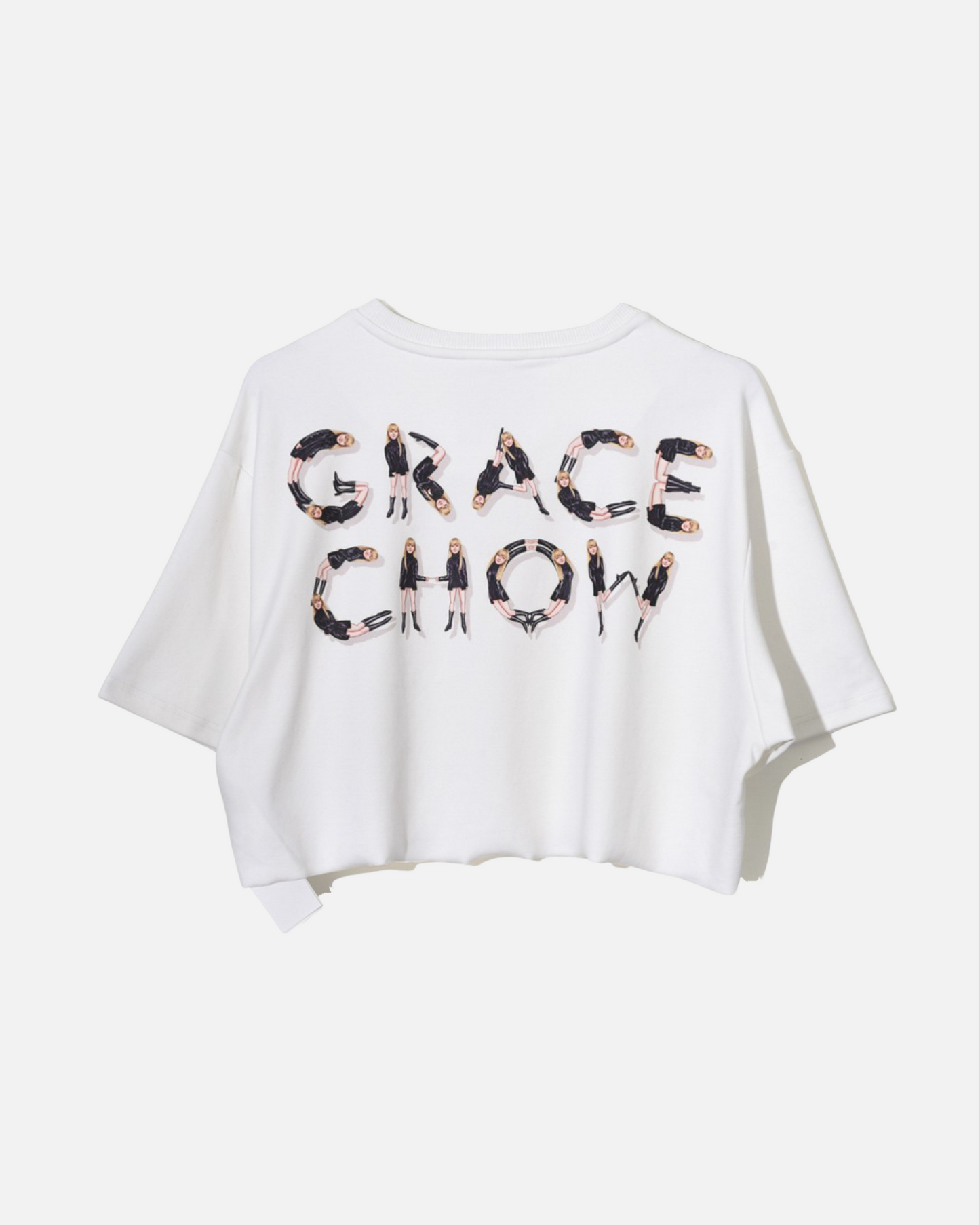 GRACE CHOW CROP TOP (WHITE)