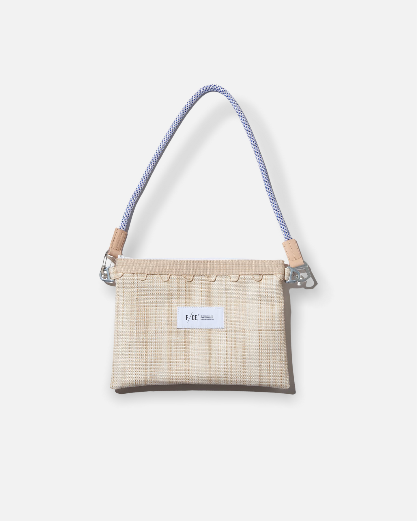 W.R. PANAMA CLUTCH (IVORY)