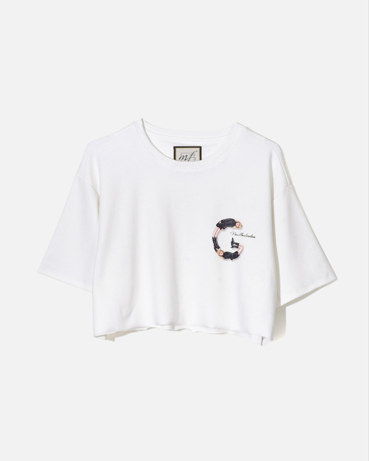 GRACE CHOW CROP TOP (WHITE)