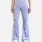 PAM CRYSTAL WINGS BOOT LEG FLARES (ICE BLUE)