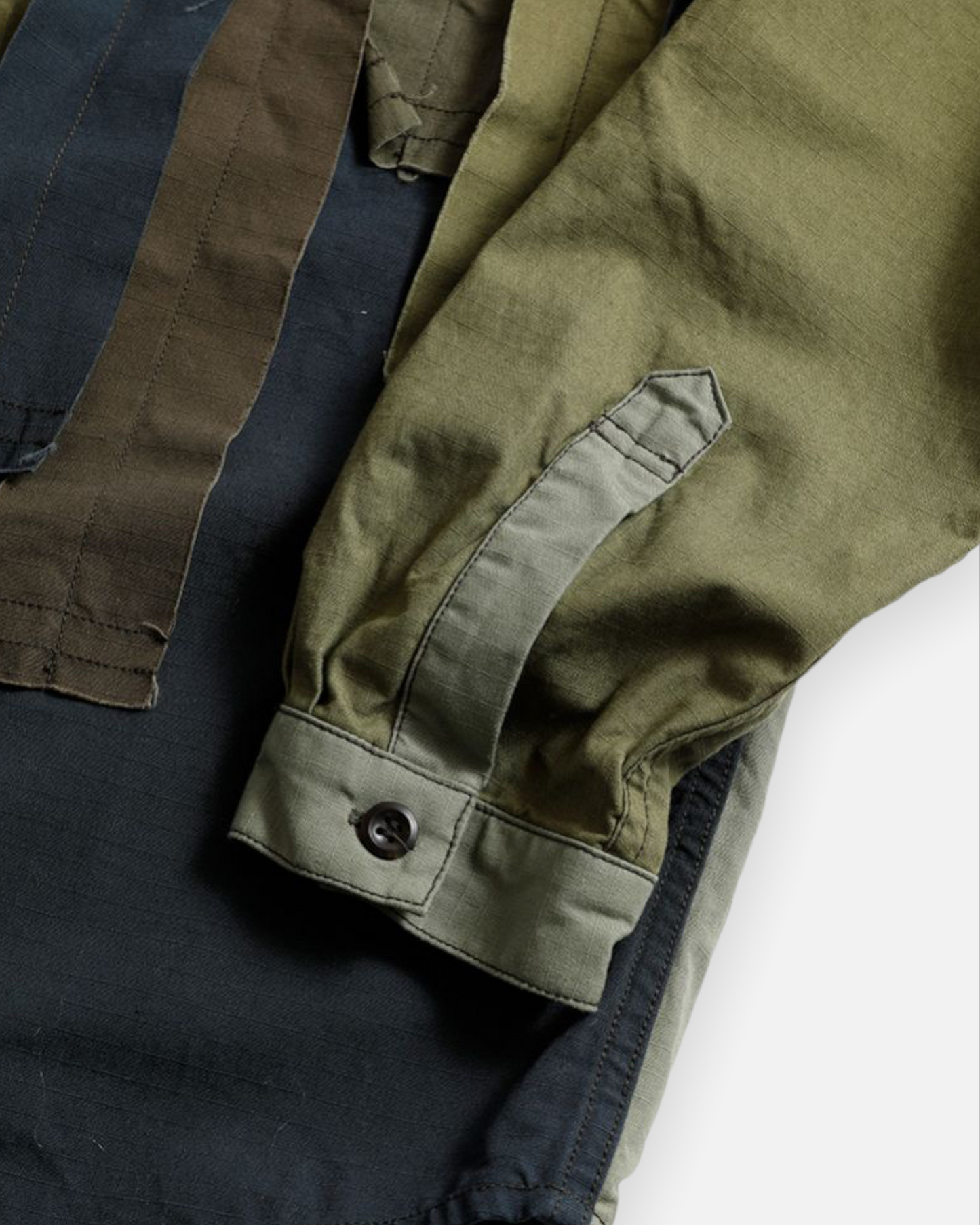 FDMTL OBI-STRIP SHIRT RINSE (KHAKI)