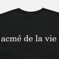 ADLV BABY FACE SHORT SLEEVE T-SHIRT BLACK SNOW (BLACK)