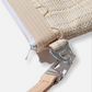 W.R. PANAMA CLUTCH (IVORY)