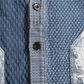 FDMTL BORO PATCHWORK CARDIGAN 5YR WASH (INDIGO)