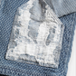 FDMTL BORO PATCHWORK CARDIGAN 5YR WASH (INDIGO)