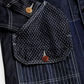 FDMTL PATCHWORK COVERALL RINSE (INDIGO)
