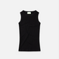 RACER-BACK RIB VEST (TWIN PACK) (WHITE & BLACK)