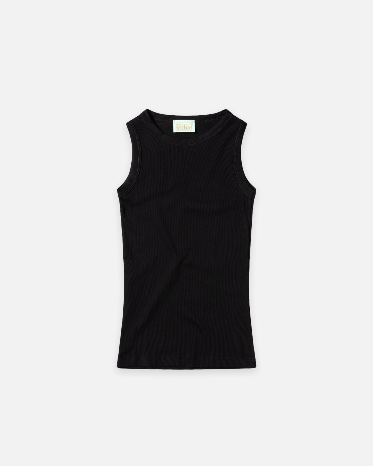 RACER-BACK RIB VEST (TWIN PACK) (WHITE & BLACK)