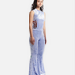 PAM CRYSTAL WINGS BOOT LEG FLARES (ICE BLUE)