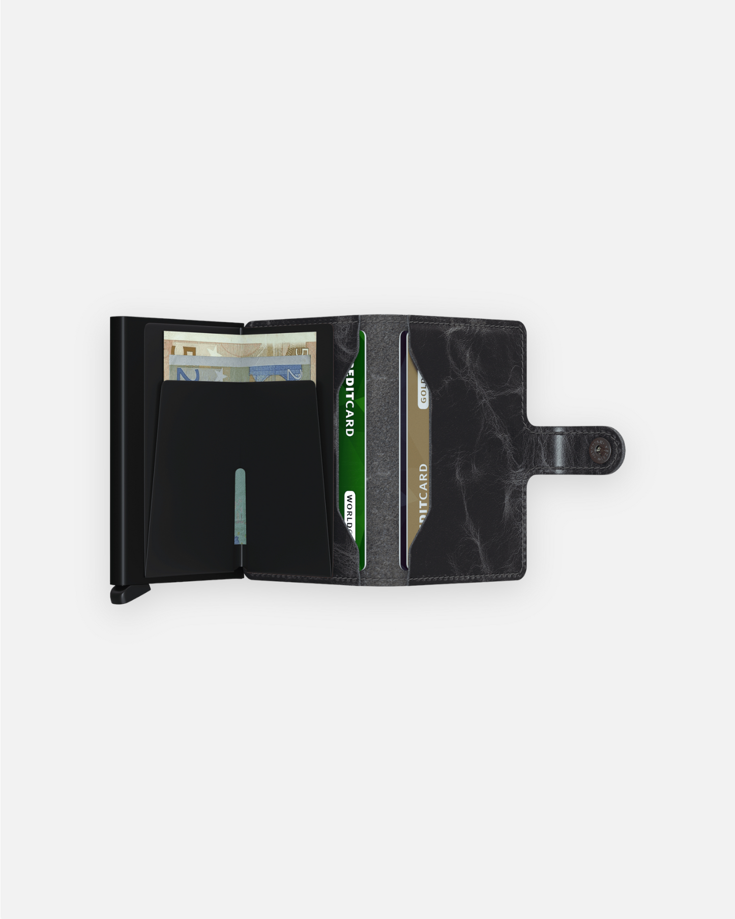 MINIWALLET (VINTAGE GREY/BLACK)