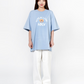 ADLV TEDDY BEAR BEAR DOLL SHORT SLEEVE T-SHIRT (SKYBLUE)