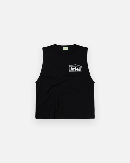 NEUROMANCER LOW ARMHOLE VEST (BLACK)