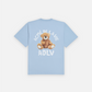 ADLV TEDDY BEAR BEAR DOLL SHORT SLEEVE T-SHIRT (SKYBLUE)