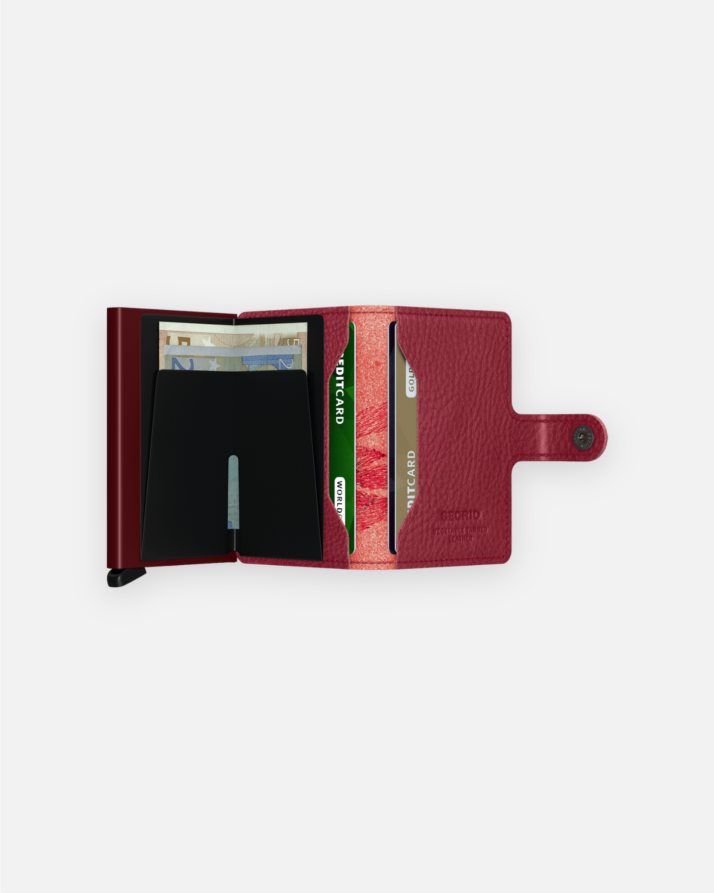 MINIWALLET (STITCH MAGNOLIA ROSSO)