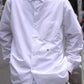 NANAMICA REGULAR COLLAR WIND SHIRT (OFF WHITE)