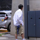 NANAMICA REGULAR COLLAR WIND SHIRT (OFF WHITE)